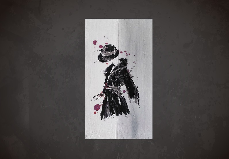 Tableau bois l'esquise